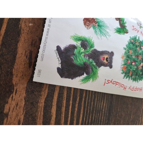Stickers Lot - Suzy's Zoo 9831 Animals Holidays RARE 2 SHEETS - Retired #15 - Picture 4 of 5